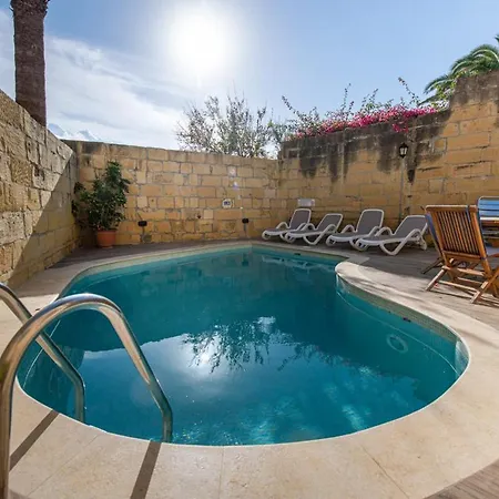 Ferienhaus 3 Bedroom Farmhouse With Private Pool In Gozo *